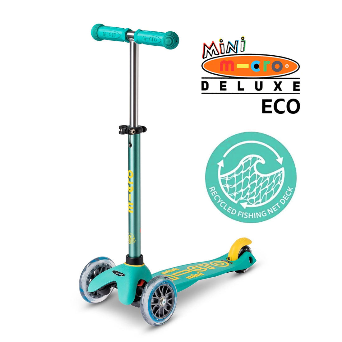 Micro Mini Deluxe ECO Scooter - Mint Scooter Completes Rec