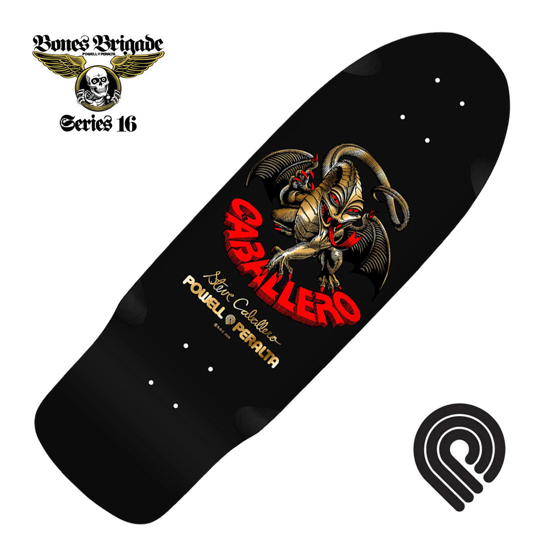Powell Peralta BB Caballero 16th Series Deck - Hotrod Skateboard Decks Old School