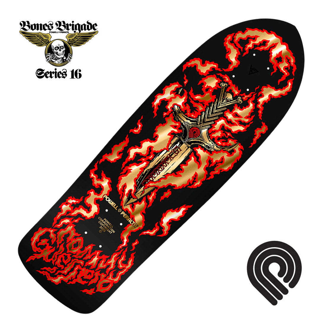 Powell Peralta BB Guerrero 16th Series Deck - Hotrod Skateboard Decks Old School