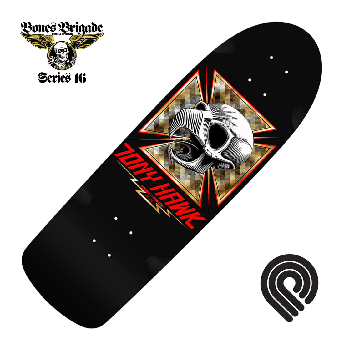 Powell Peralta BB Hawk 16th Series Deck - Hotrod Skateboard Decks Old School