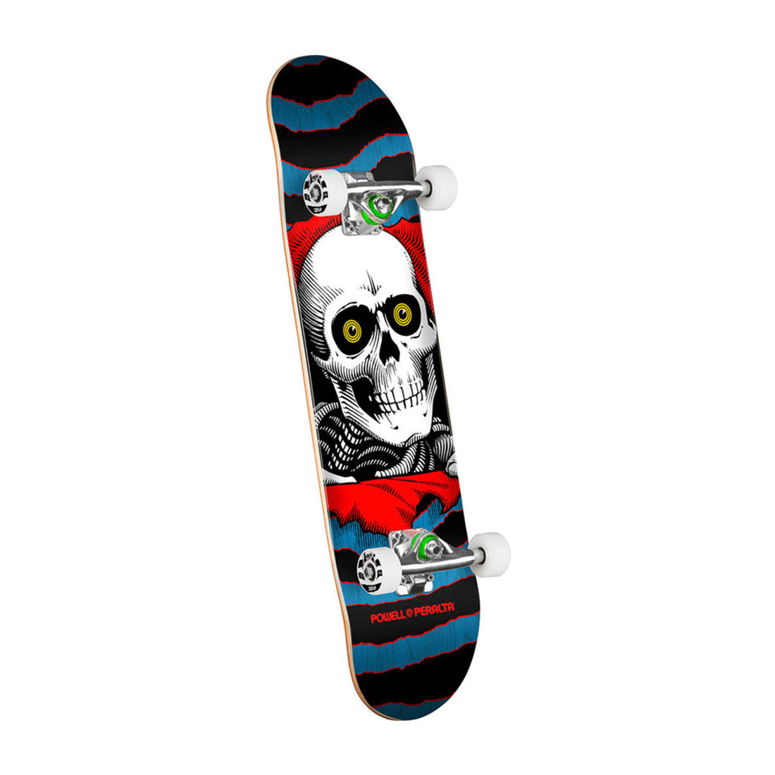 Powell Peralta Ripper 7.5 Complete - Blue/Red Skateboard Completes Modern Street