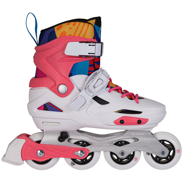 Powerslide Kids Flash Pink Adjustable Inline Skates Kids Adjustable Inline Skates