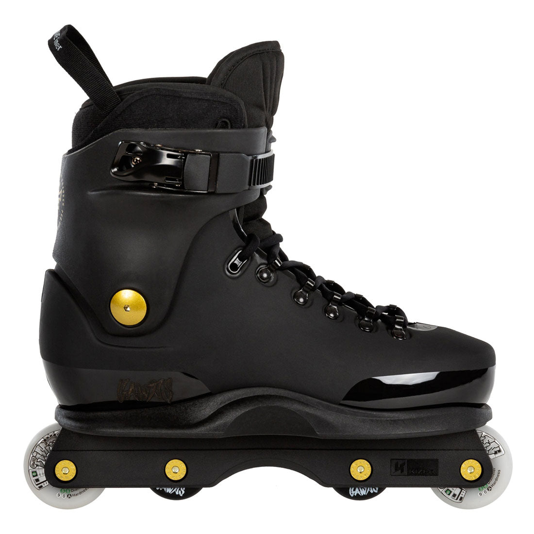 Gawds 2 Tim Franken Pro Skates EURO 45-46 - Black/Gold Inline Aggressive Skates