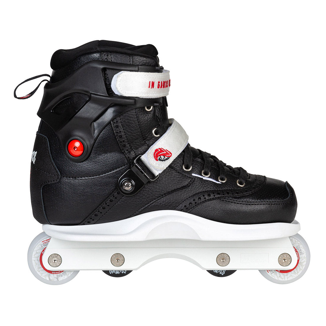 Gawds Michel Prado II Pro Skates - Black/White Inline Aggressive Skates