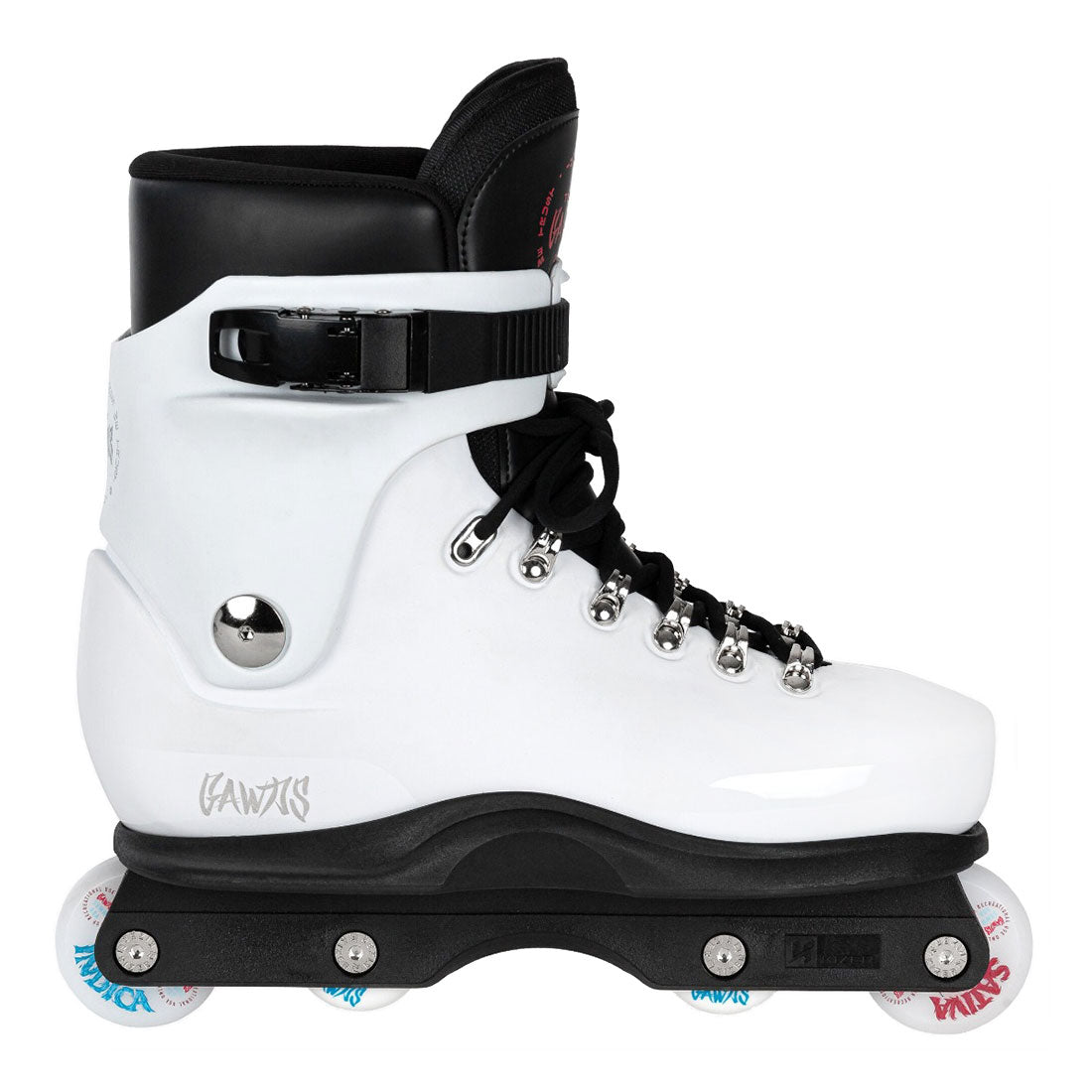 Gawds 2 Team Skates - White Inline Aggressive Skates