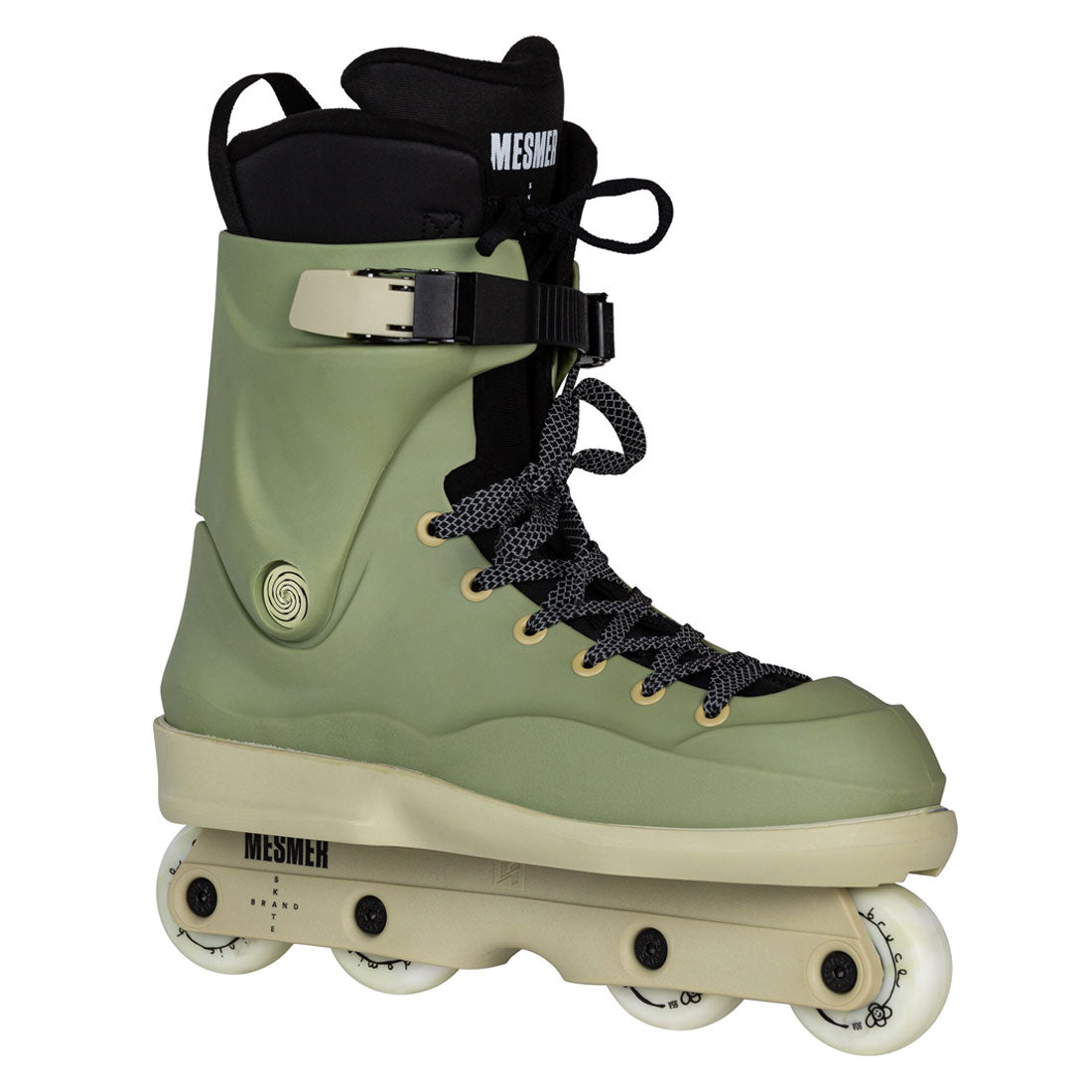 Mesmer Throne Dominic Bruce Pro Skates - Olive Inline Aggressive Skates