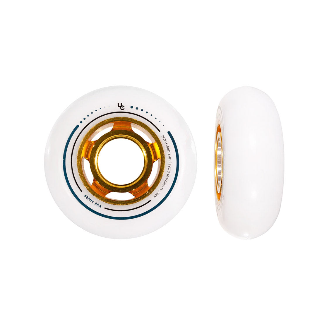 UC Roman Abrate Pro 68mm 85a 4pk Inline Aggressive Wheels