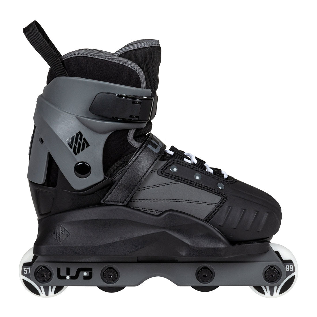 USD Transformer Adjustable Junior Skates - Black/Grey Inline Aggressive Skates