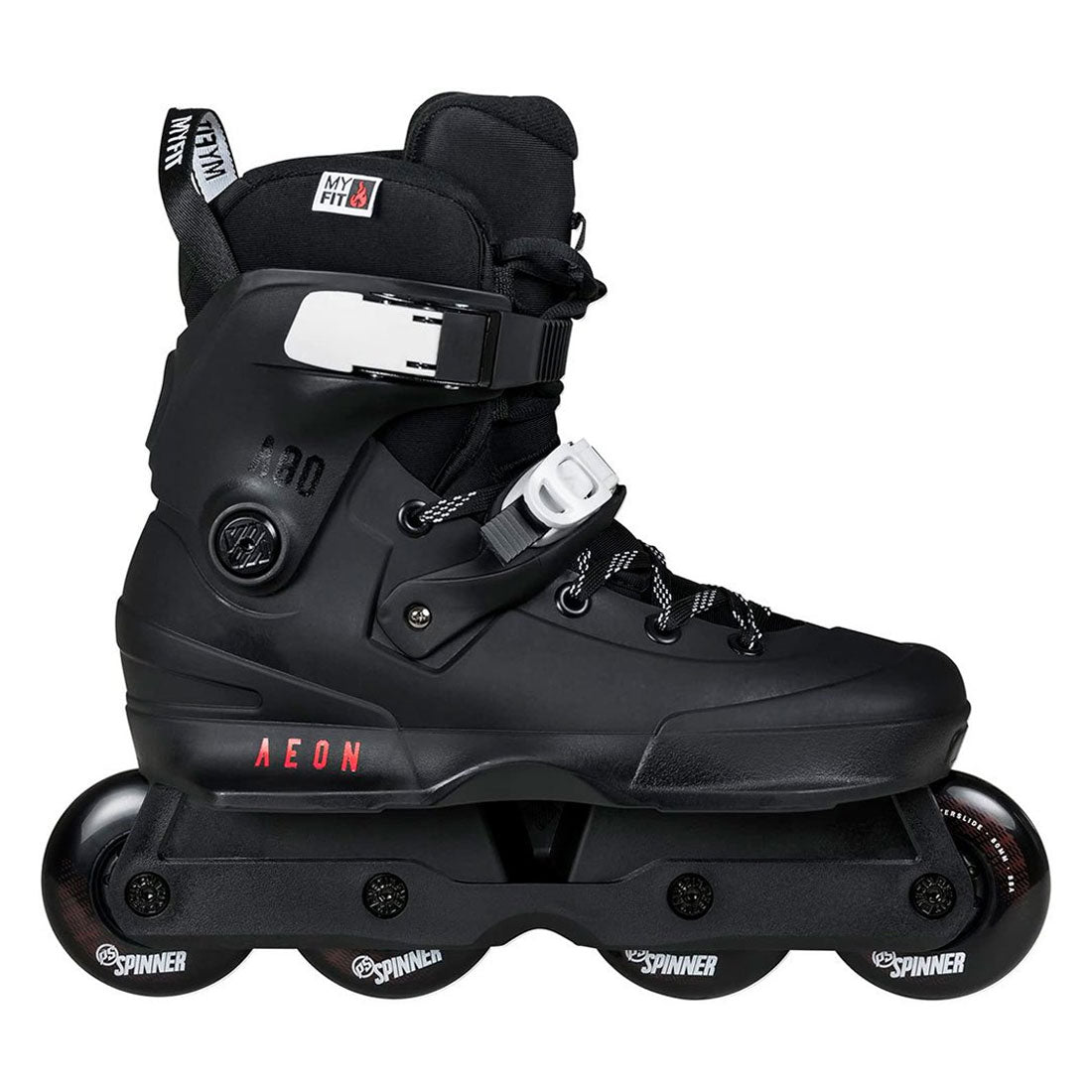 USD Aeon 80 Team Skate - Black Inline Aggressive Skates