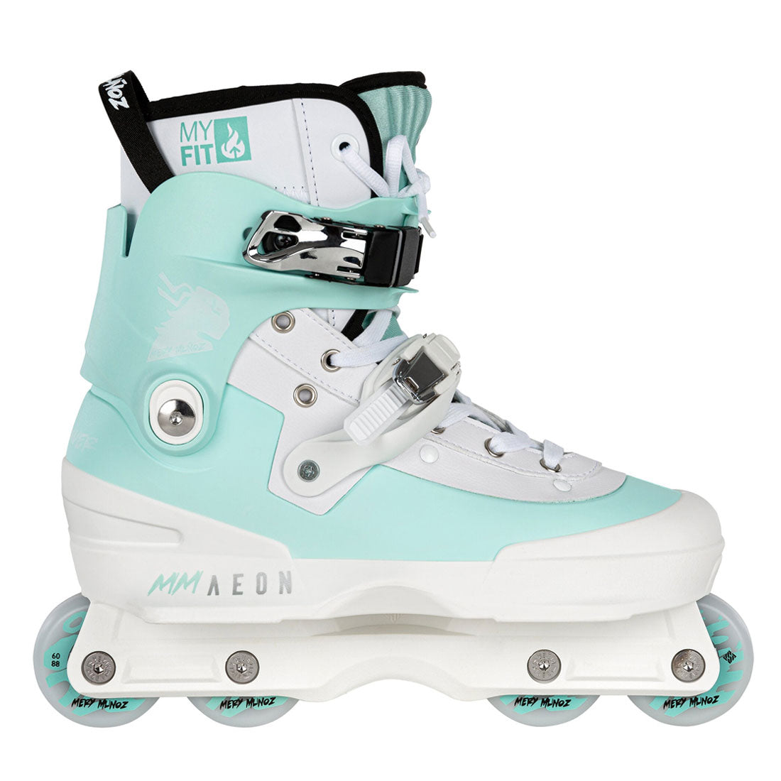 USD Aeon 60 Mery Munoz Pro Skate - Aqua Inline Aggressive Skates