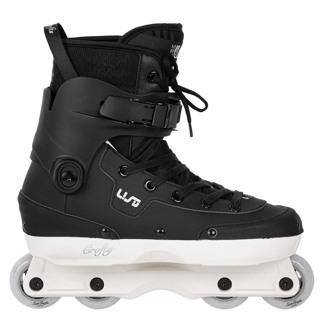 USD Aeon 60 Sam Crofts Pro II Skate - Black Inline Aggressive Skates