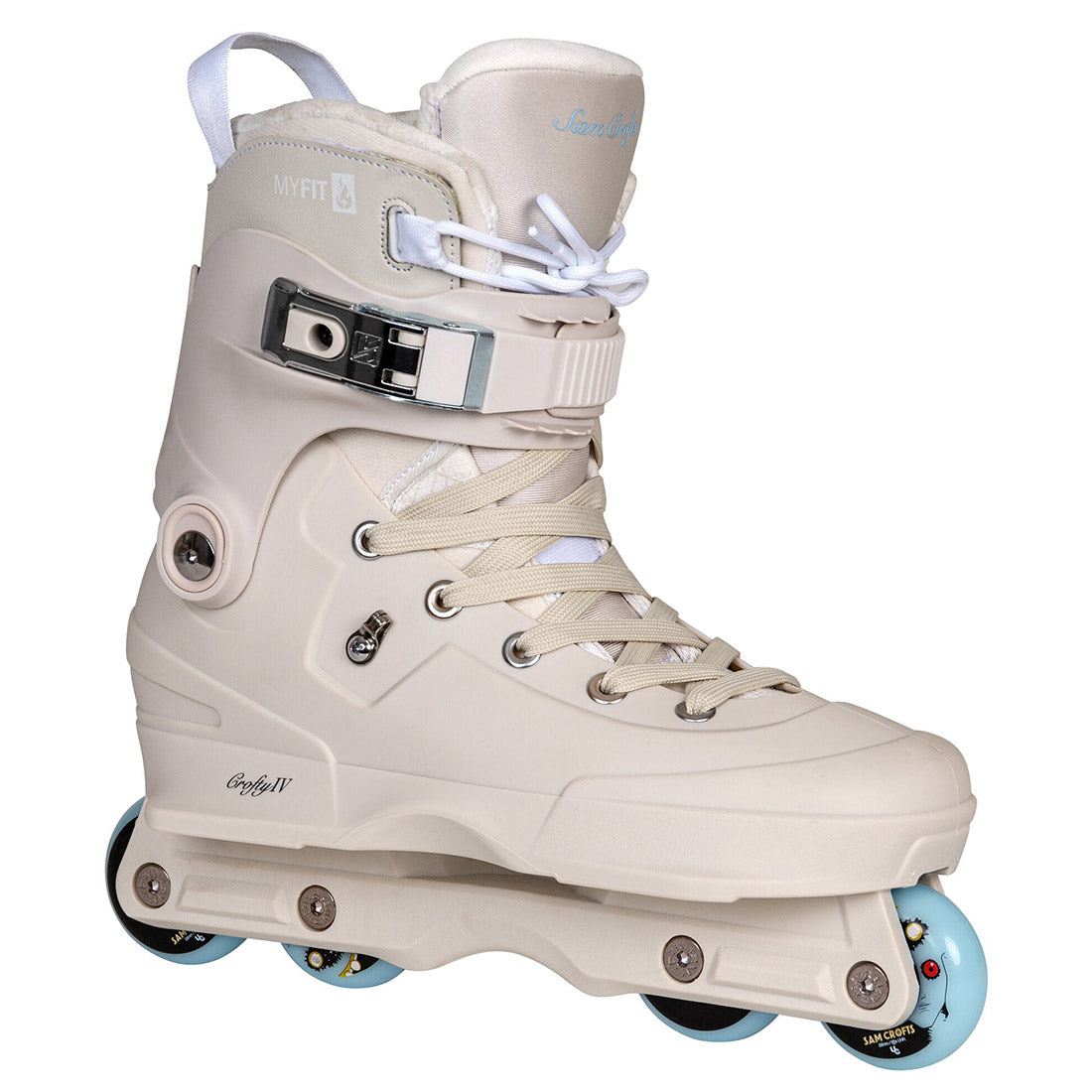 USD Aeon Sam Crofts IV Pro Skate - Cream Inline Aggressive Skates