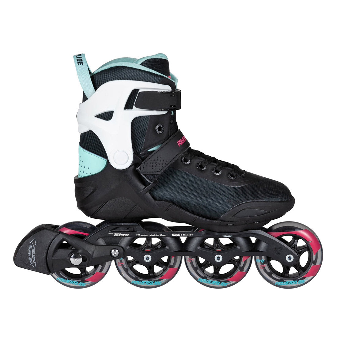 Powerslide Phuzion Radon 90 Teal Inline Rec Skates