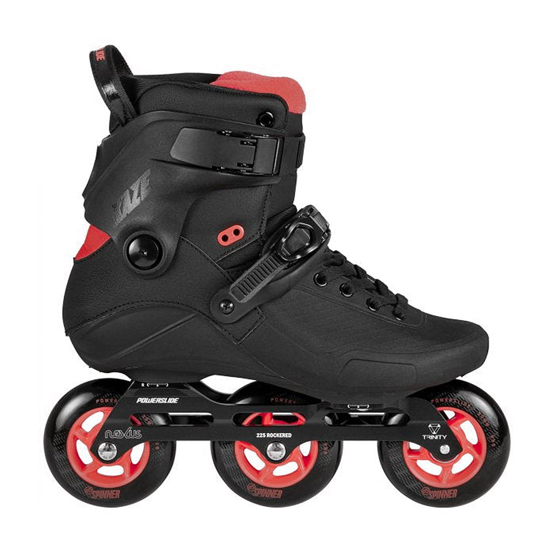 Powerslide Kaze 90 - Black/Red Inline Rec Skates