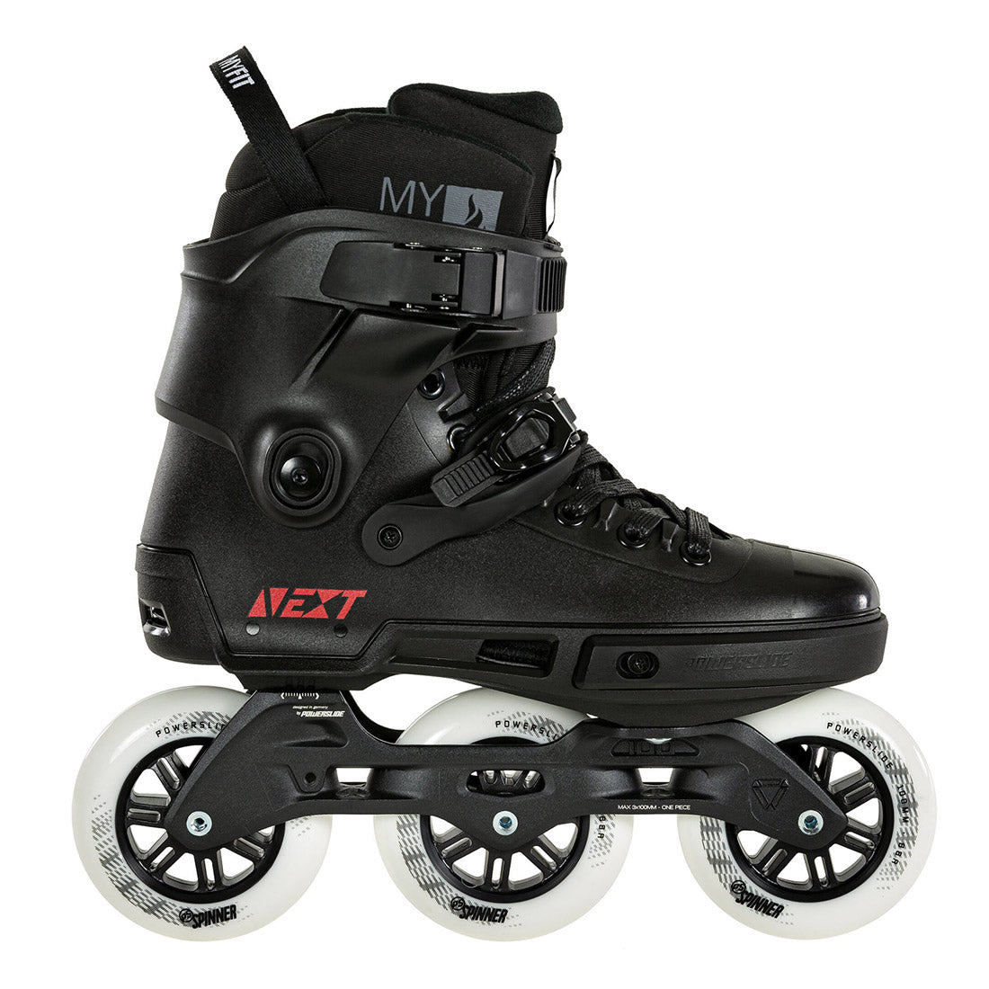 Powerslide Next Core 100 - Black Inline Rec Skates