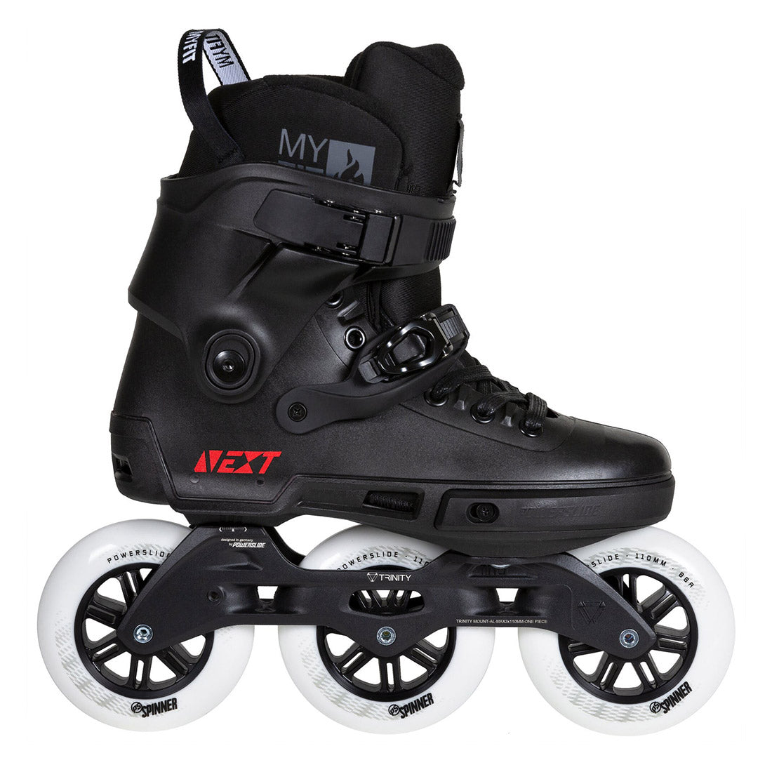 Powerslide Next Core 110 - Black Inline Rec Skates