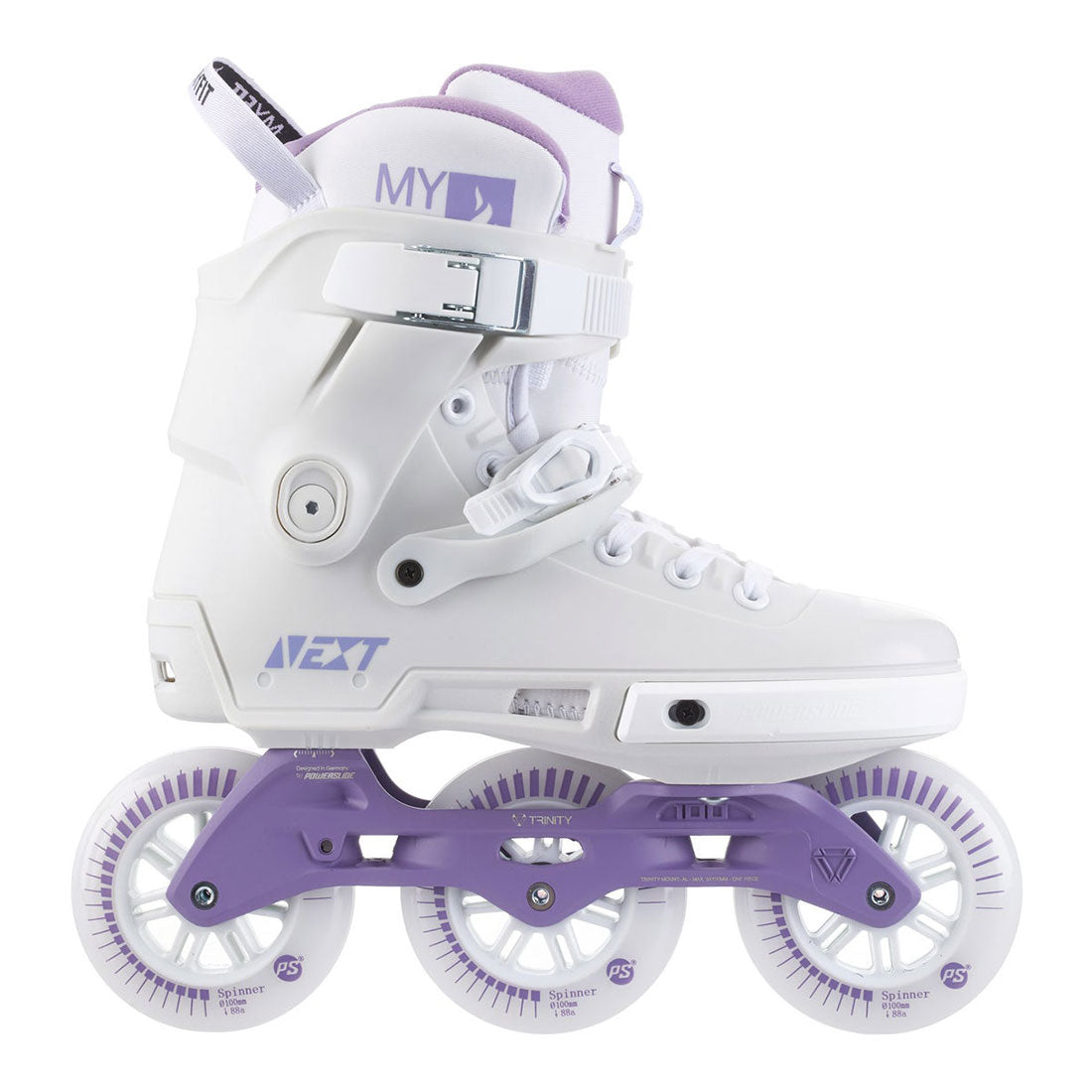 Powerslide Next 100 - Grey/Purple Inline Rec Skates
