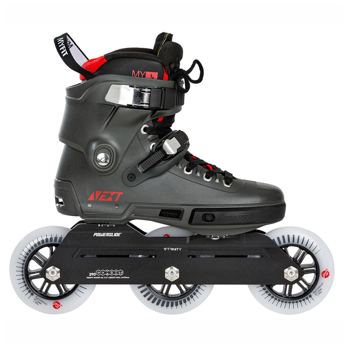 Powerslide Next 110 - Charcoal Inline Rec Skates