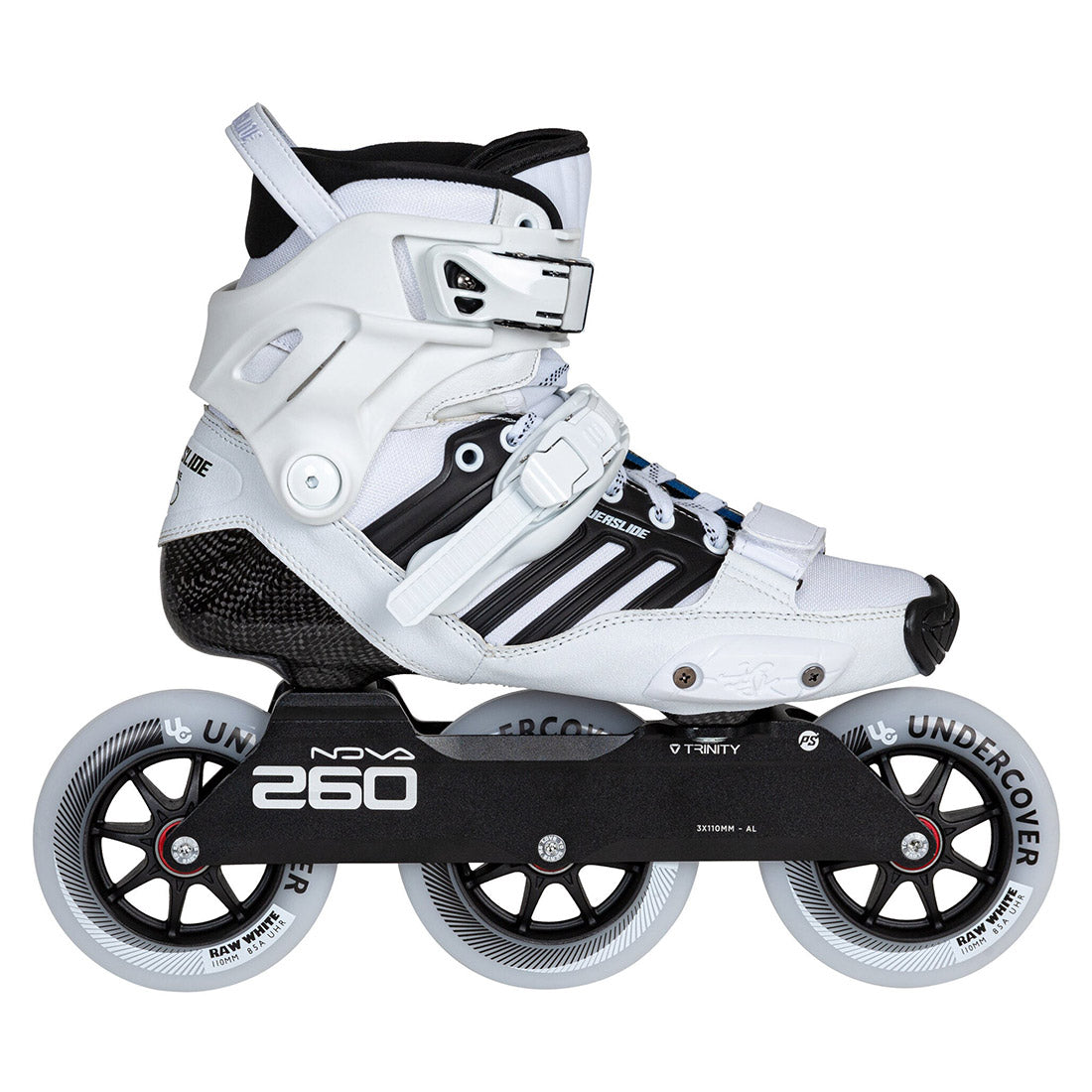 Powerslide HC Evo Pro 110 White/Black Inline Rec Skates