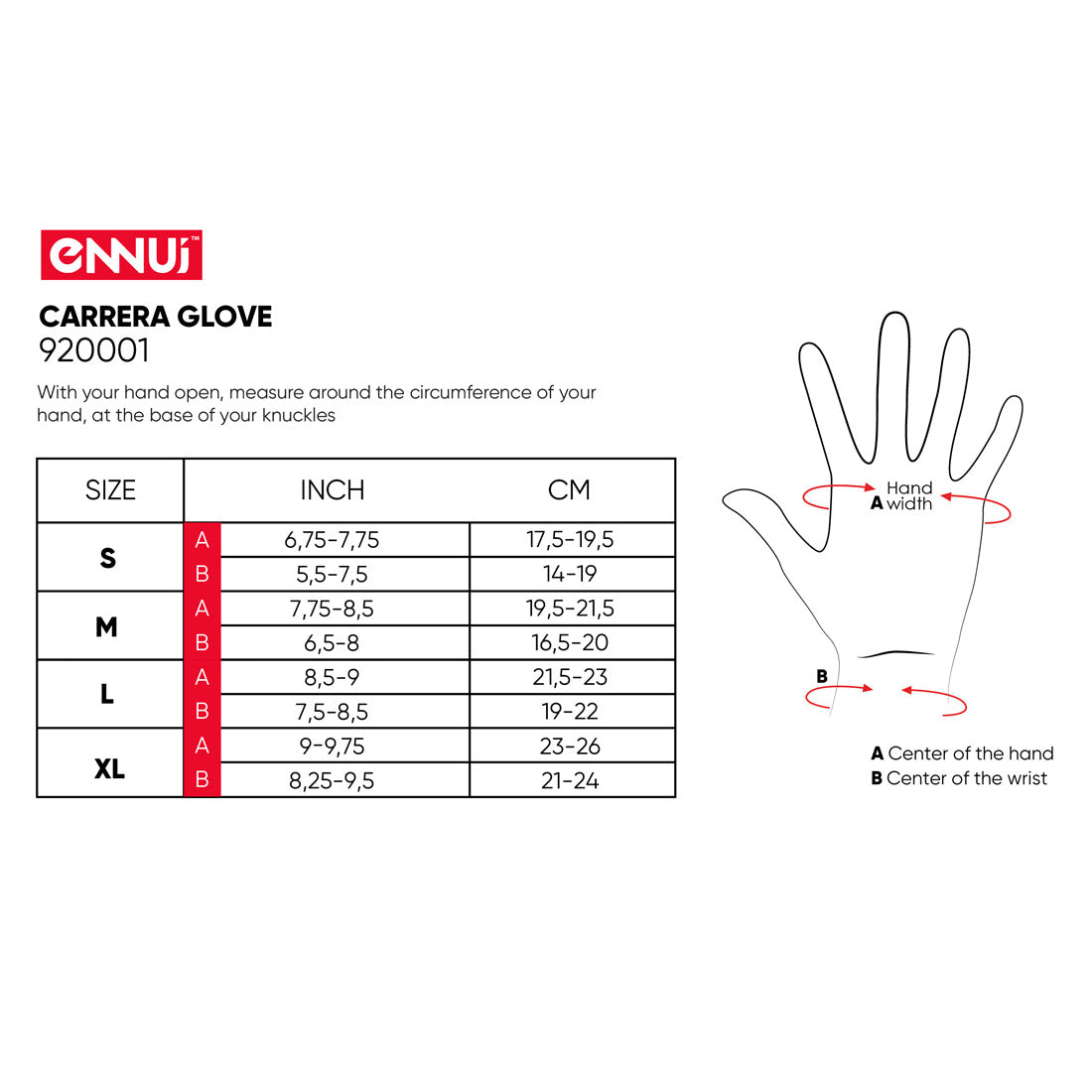 Ennui Carrera Gloves Protective Gear