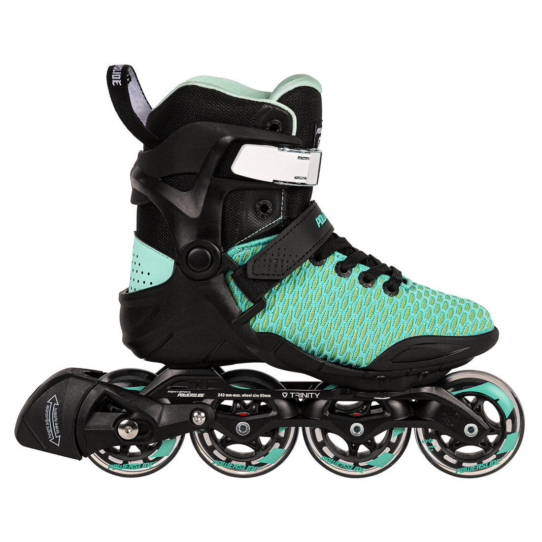Powerslide Phuzion Xenon 80 Arctic Inline Rec Skates