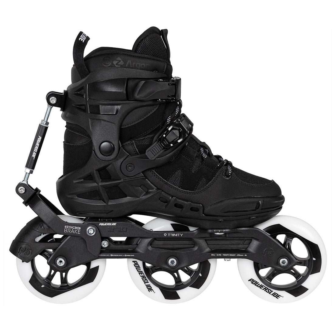 Powerslide Phuzion Argon Syncro 110 Black Inline Rec Skates
