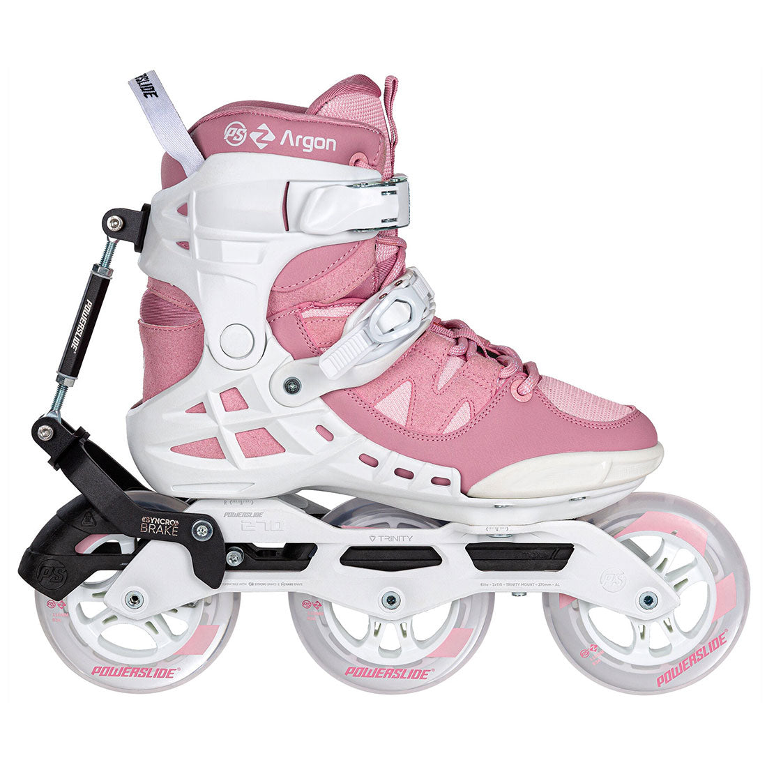 Powerslide Phuzion Argon Syncro 110 Rose Inline Rec Skates