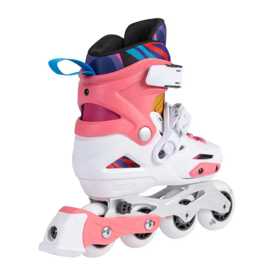 Powerslide Kids Flash Pink Adjustable Inline Skates Kids Adjustable Inline Skates