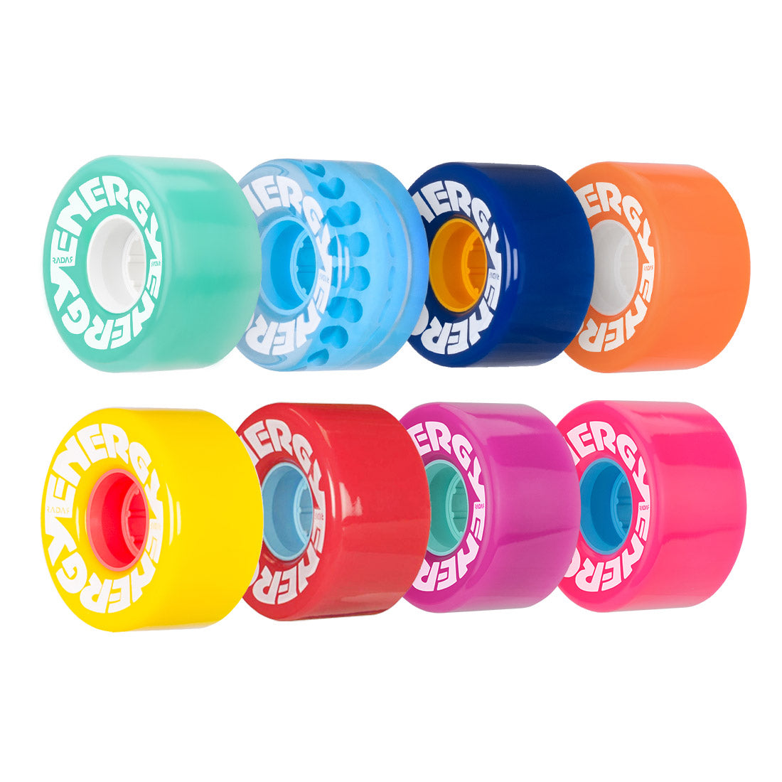 Radar Energy 57mm 78a Wheels 4pk Roller Skate Wheels