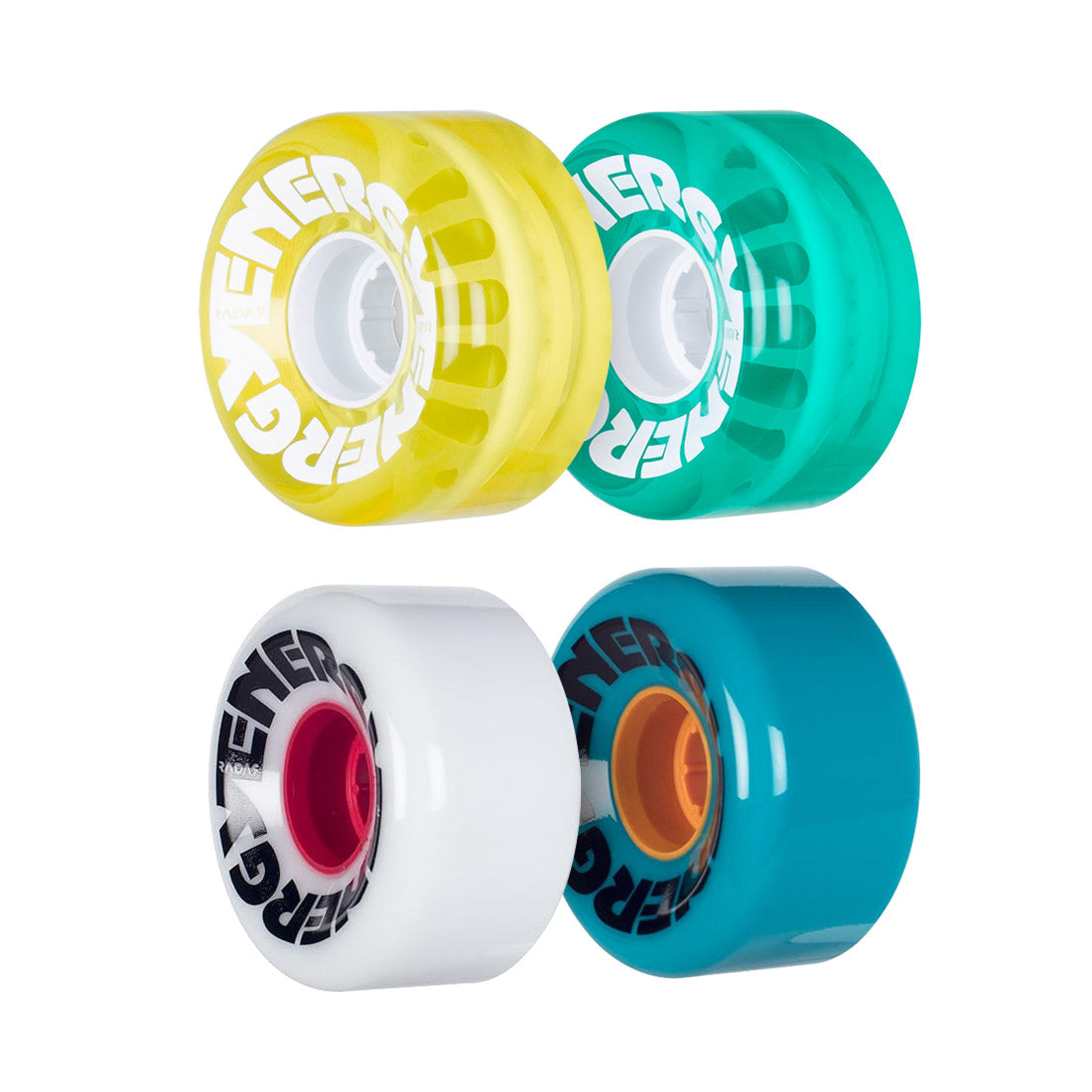Radar Energy 62mm 78a Wheels 4pk Roller Skate Wheels