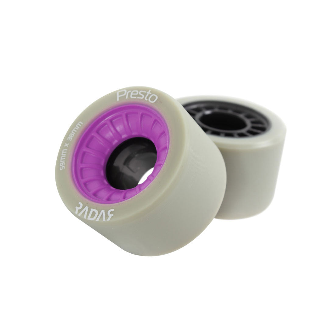 Radar Presto 59x38mm Wheels 4pk 97a Purple Roller Skate Wheels
