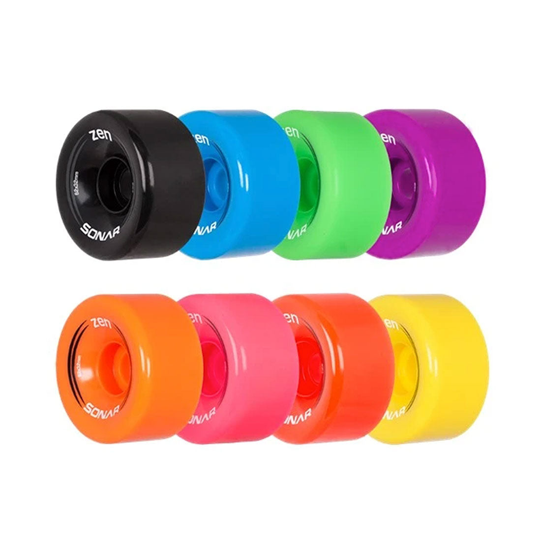 Sonar Zen 62mm 85a Wheels 4pk Roller Skate Wheels