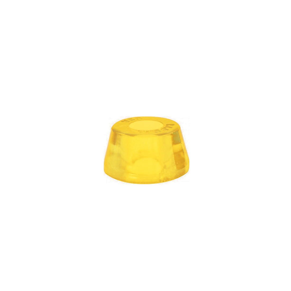 Randal Conical Bushing - Single Short (Top) 89a (Yellow) Skateboard Hardware and Parts