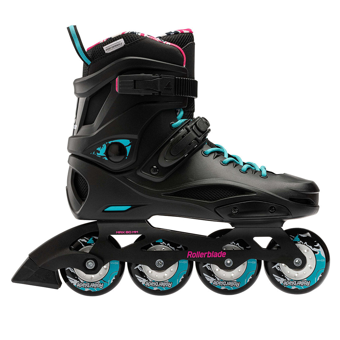 Rollerblade RB Cruiser W - Aqua/Black Inline Rec Skates
