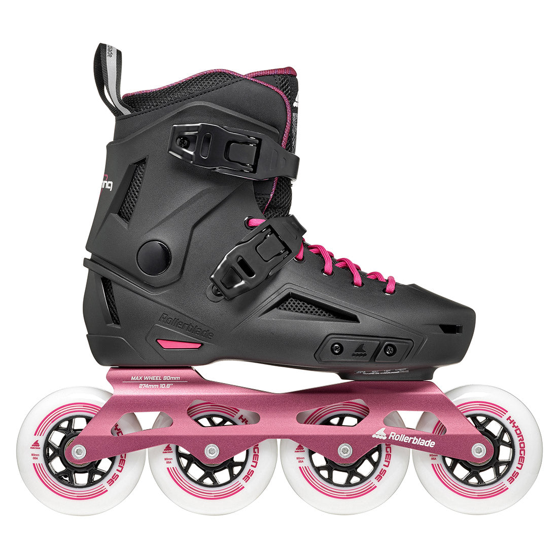Rollerblade Lightning 90 W - Black/Sangria Inline Rec Skates