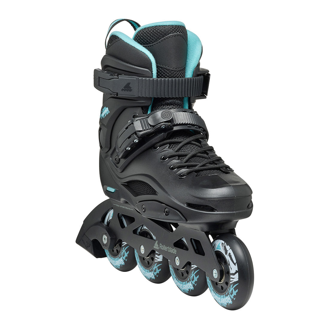 Rollerblade RB 80 W Inline - Black/Light Blue Inline Skates