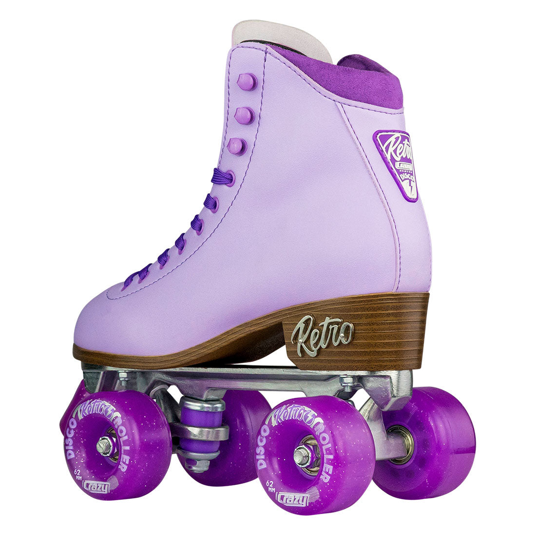 Crazy Retro Roller Purple - Adult Roller Skates