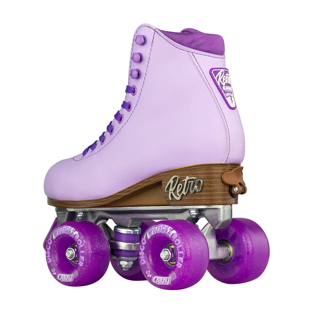 Crazy Retro Roller Purple - Kids Adjustable Roller Skates