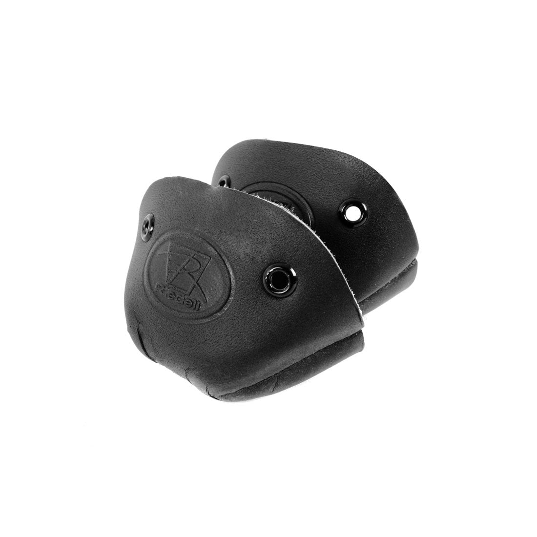 Riedell Toe Cap 2pk - Leather Black Roller Skate Hardware and Parts