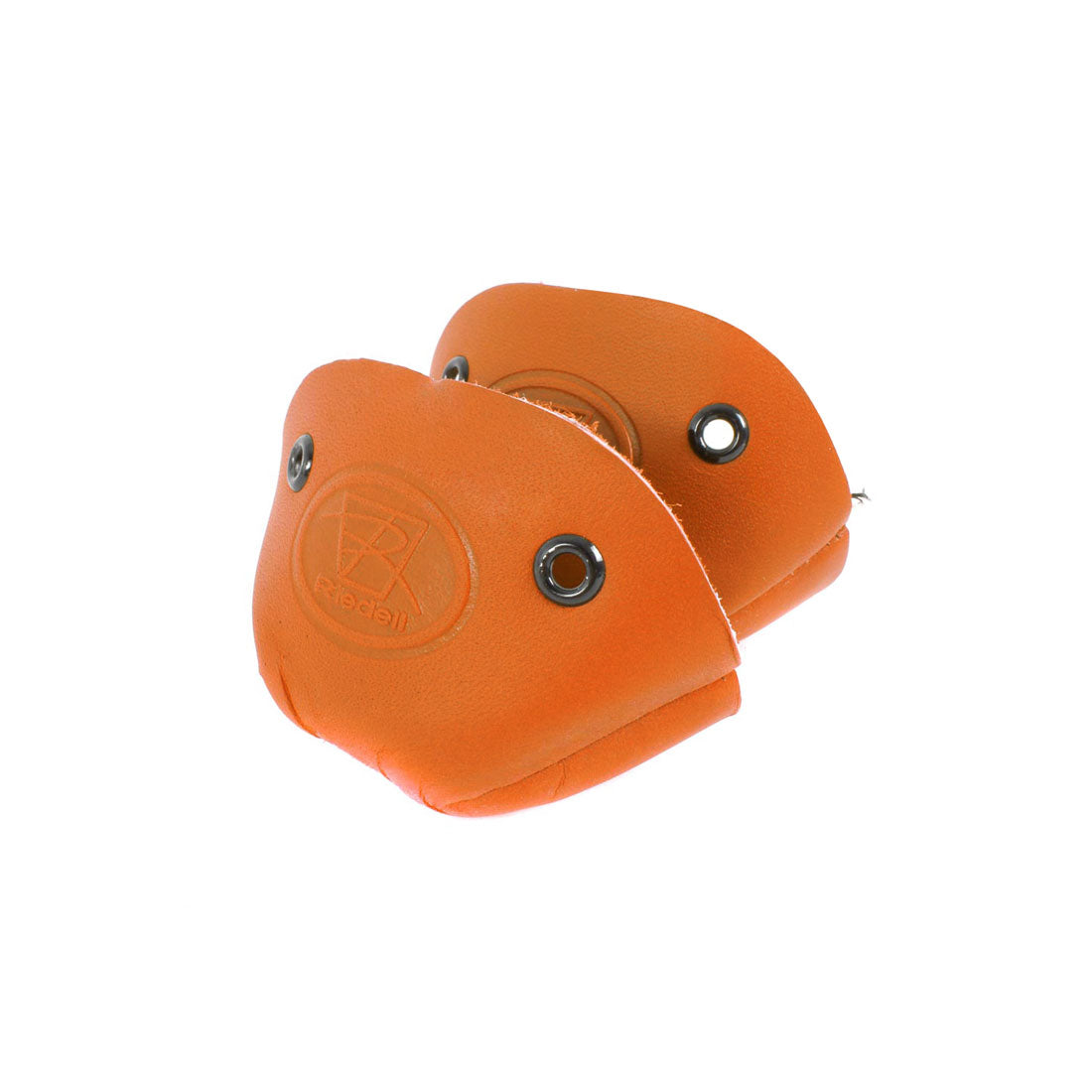 Riedell Toe Cap 2pk - Leather Orange Roller Skate Hardware and Parts