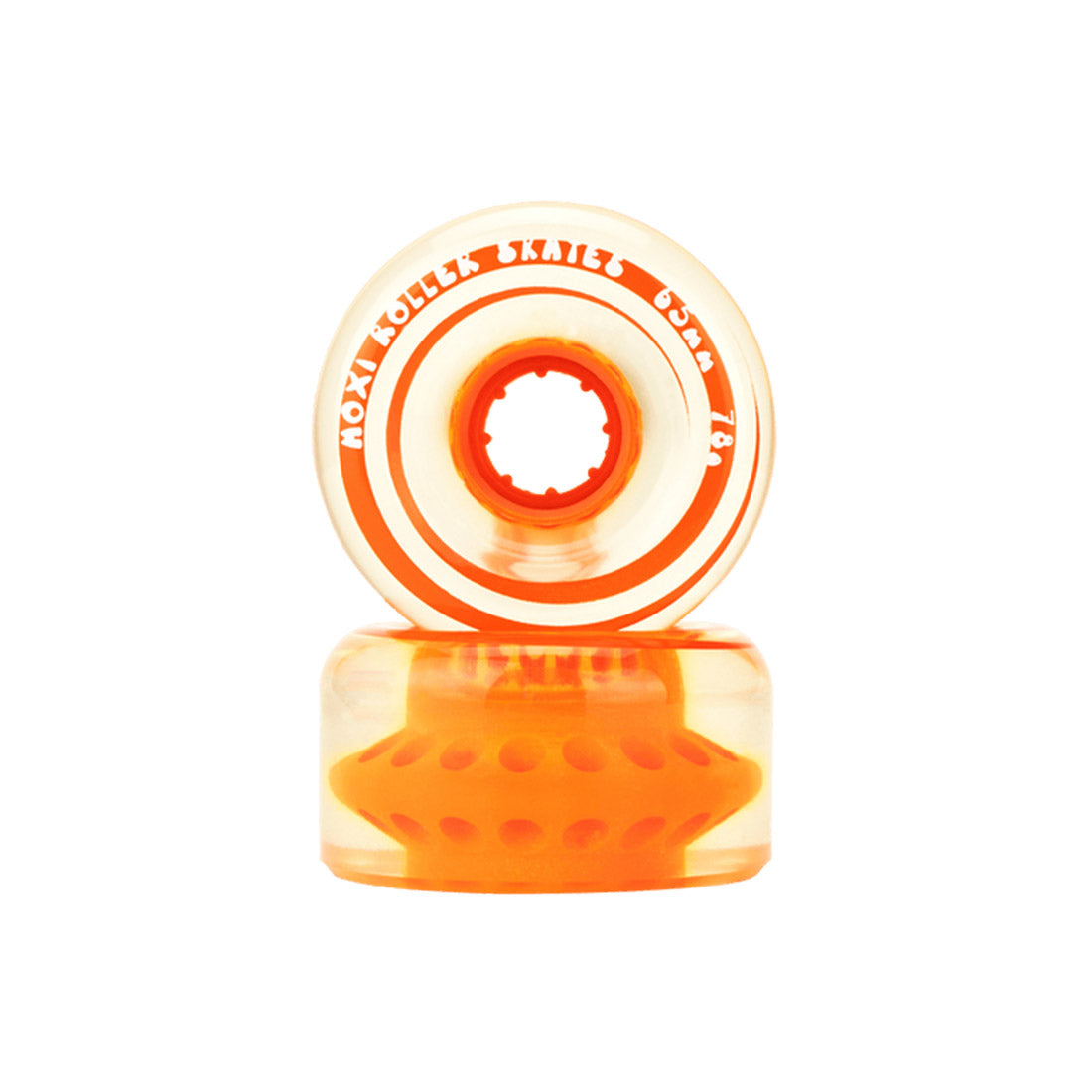 Moxi Gummy 65mm 78a Wheels 4pk Clementine Roller Skate Wheels