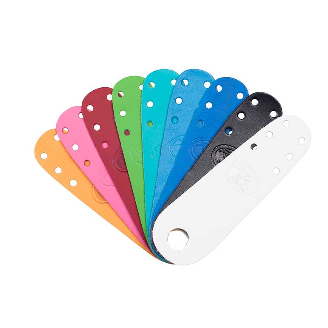 Riedell Flat Toe Guards 2pk - Leather Roller Skate Hardware and Parts