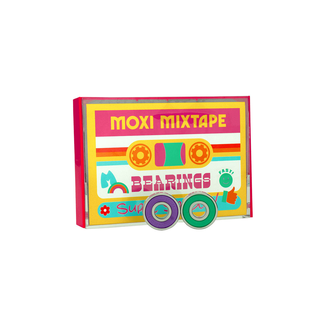 Moxi Mixtape Bearings 8mm 16pk Inline and Quad Bearings