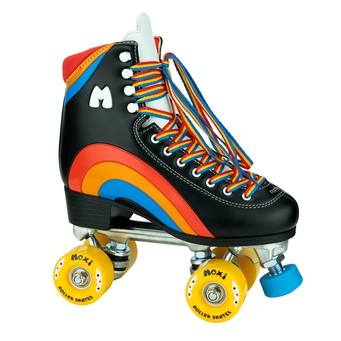 Moxi Rainbow Rider - Asphalt Black Roller Skates