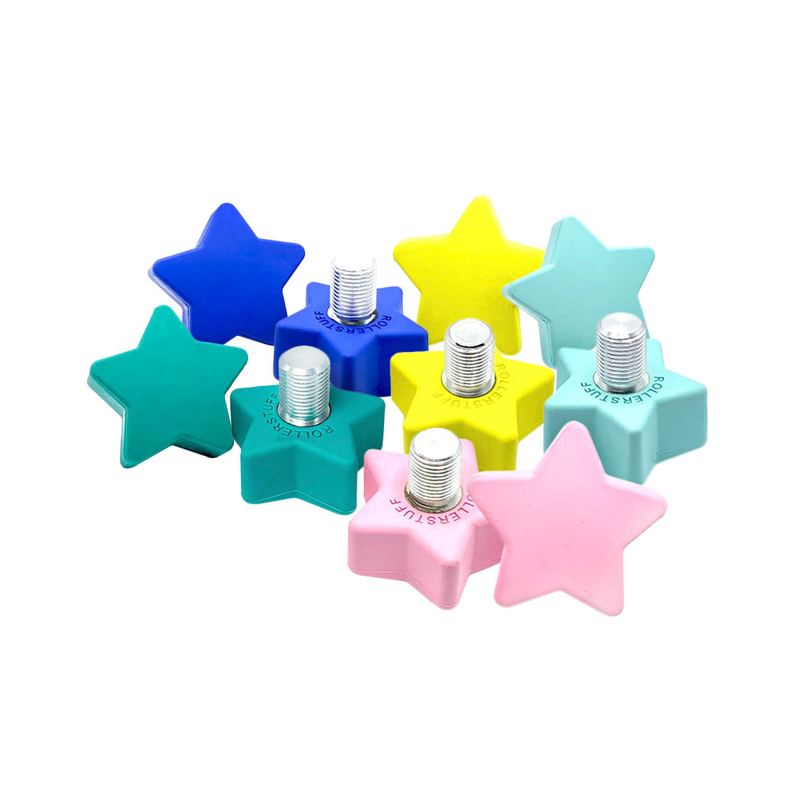 RollerStuff Twinkle Toes Adjustable Toe Stops - Solid Roller Skate Hardware and Parts