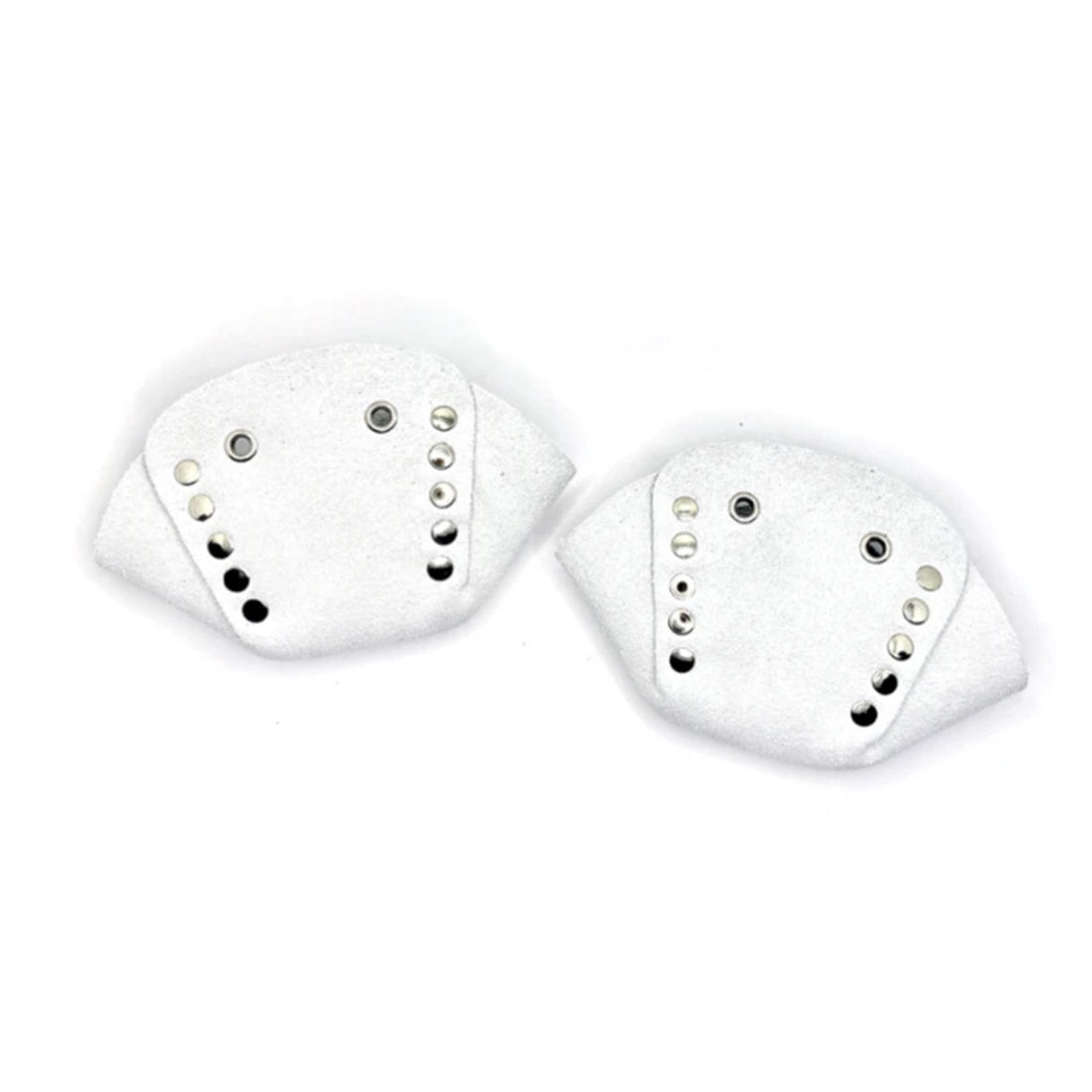 RollerStuff Toe Caps - Solid White Roller Skate Hardware and Parts