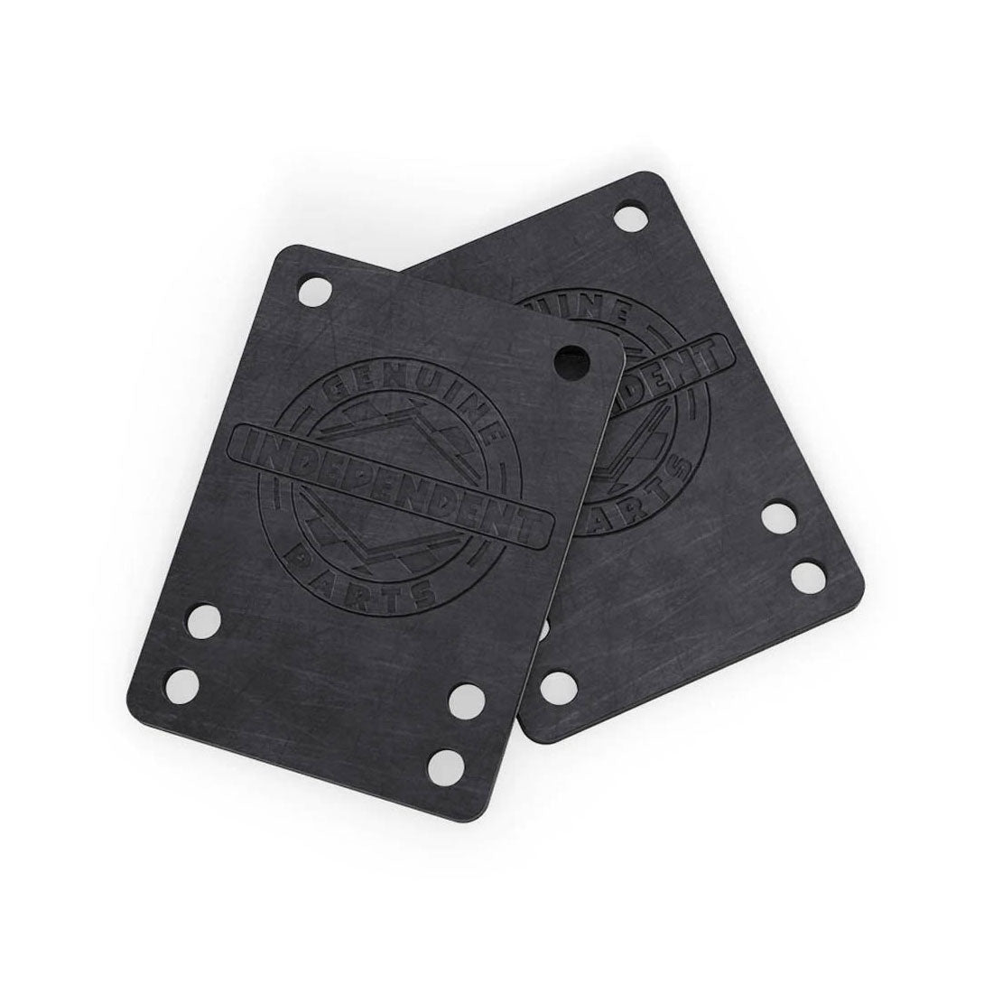 Independent 1/8 Shock Pads 2pk - Black Skateboard Hardware and Parts