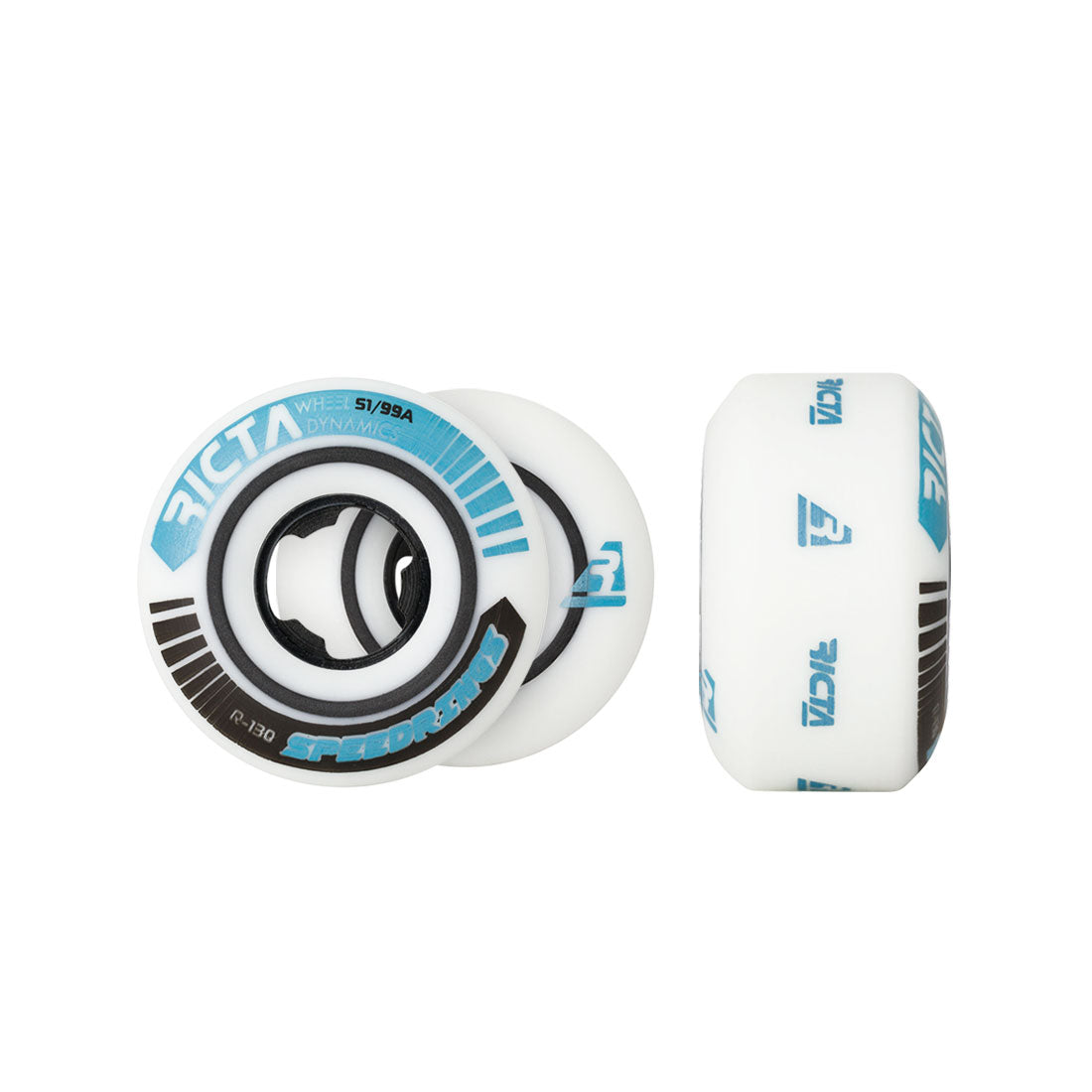 Ricta Speedrings Slim 51mm 99a 4pk Skateboard Wheels