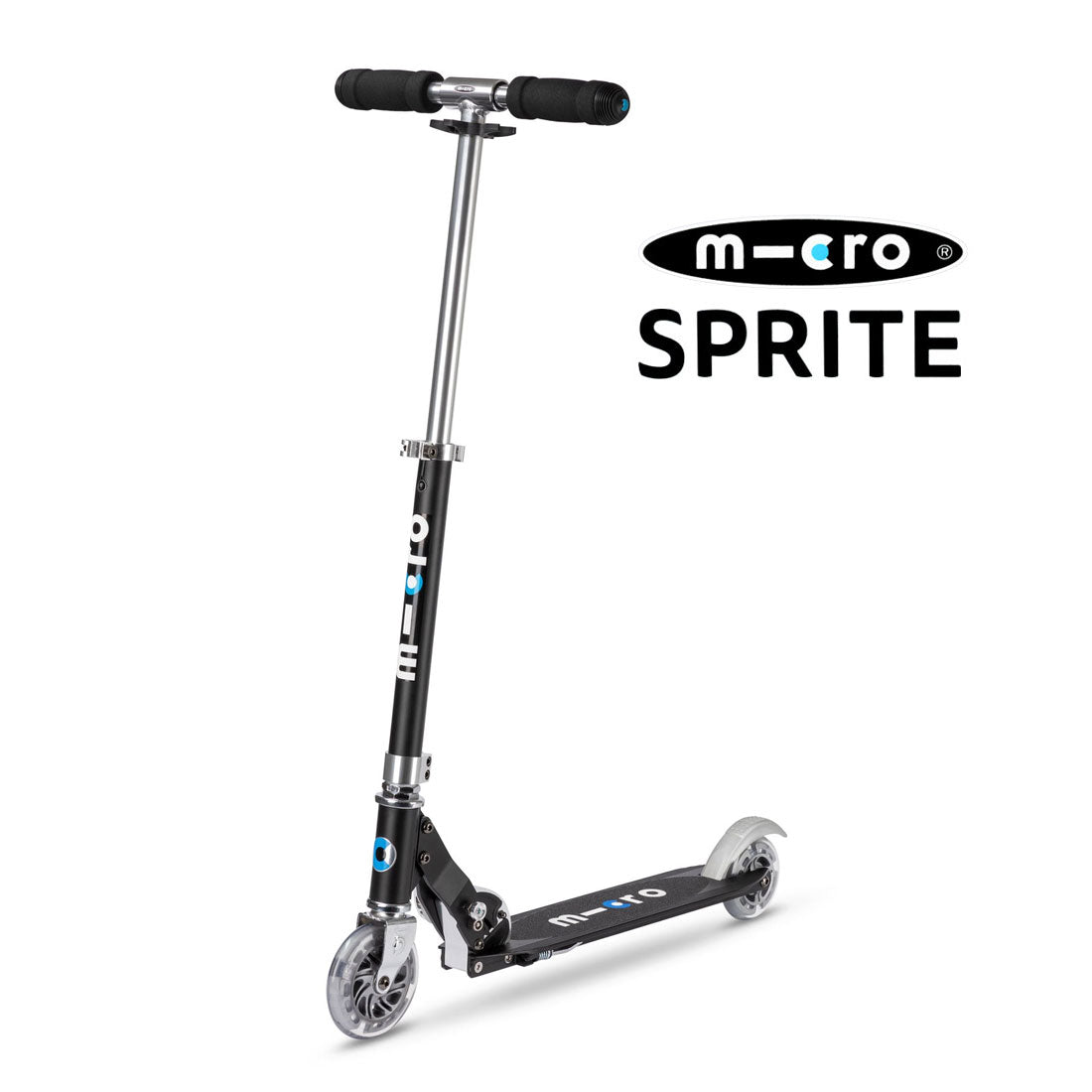 Micro Sprite Scooter - Black Scooter Completes Rec