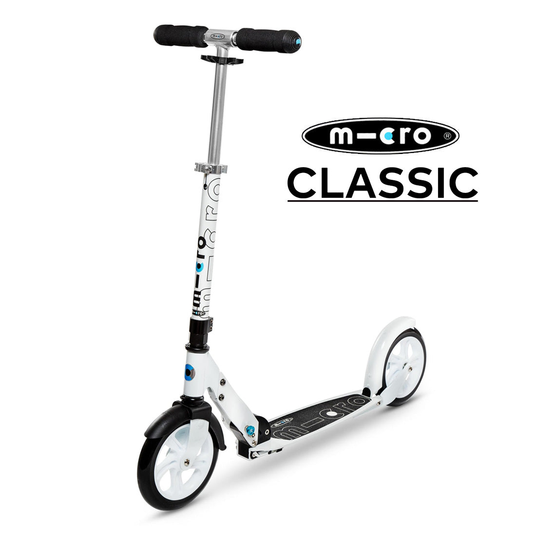 Micro Classic Scooter - White Scooter Completes Rec